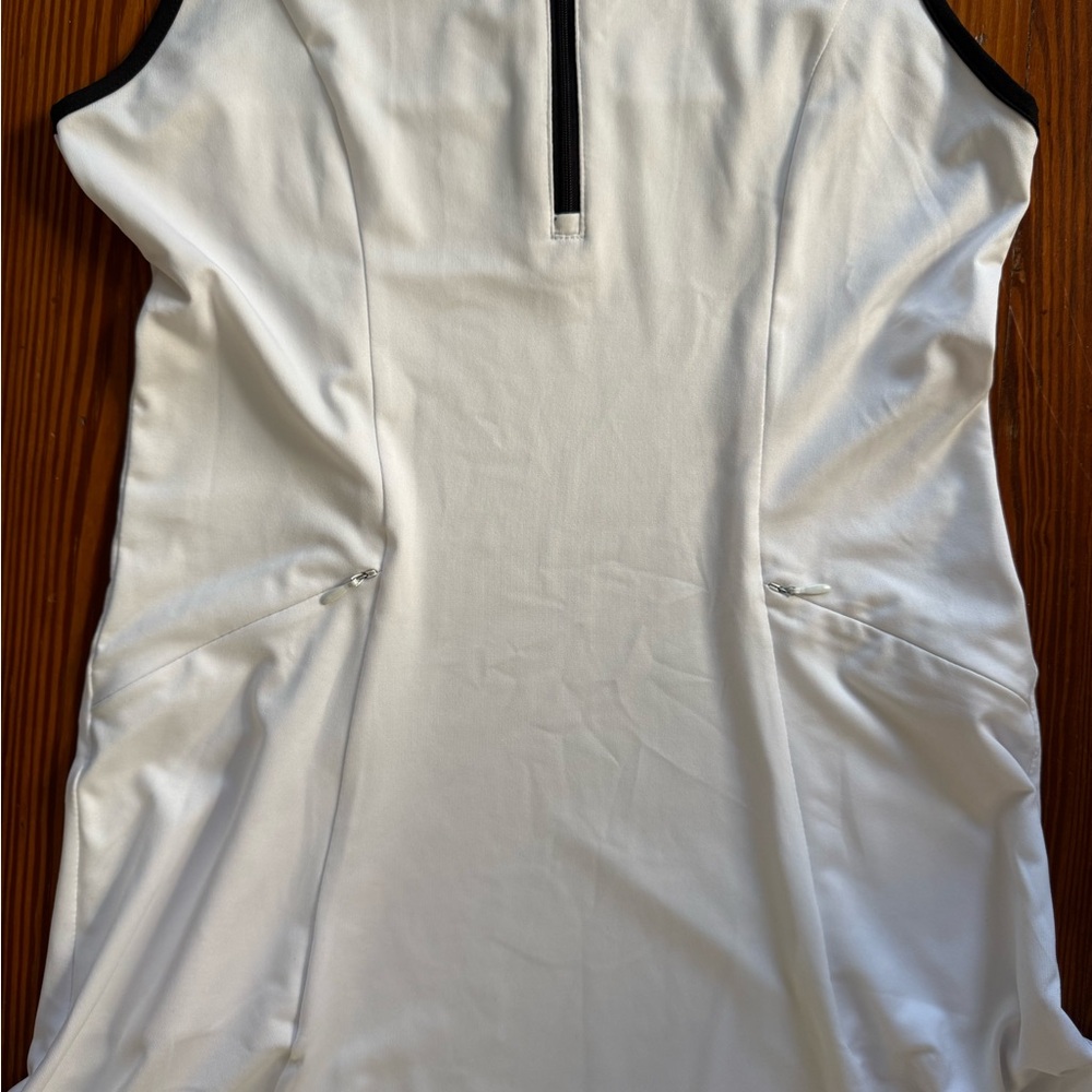 Callaway White and Black Women's Dress - Picture 8 of 9